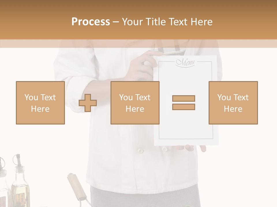 Chef Pizza Male PowerPoint Template