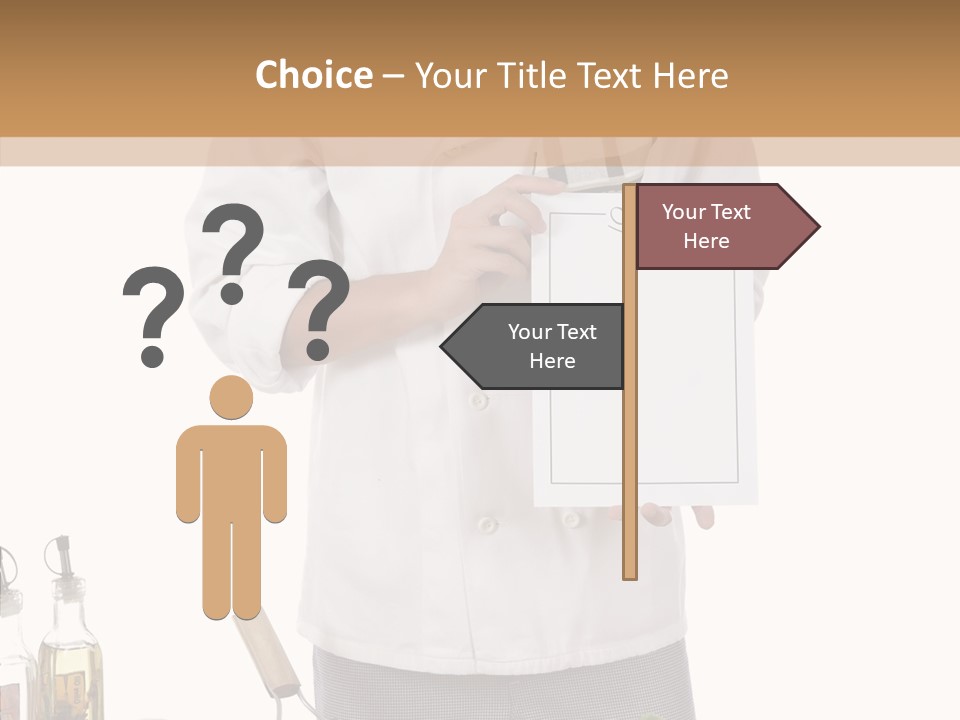 Chef Pizza Male PowerPoint Template