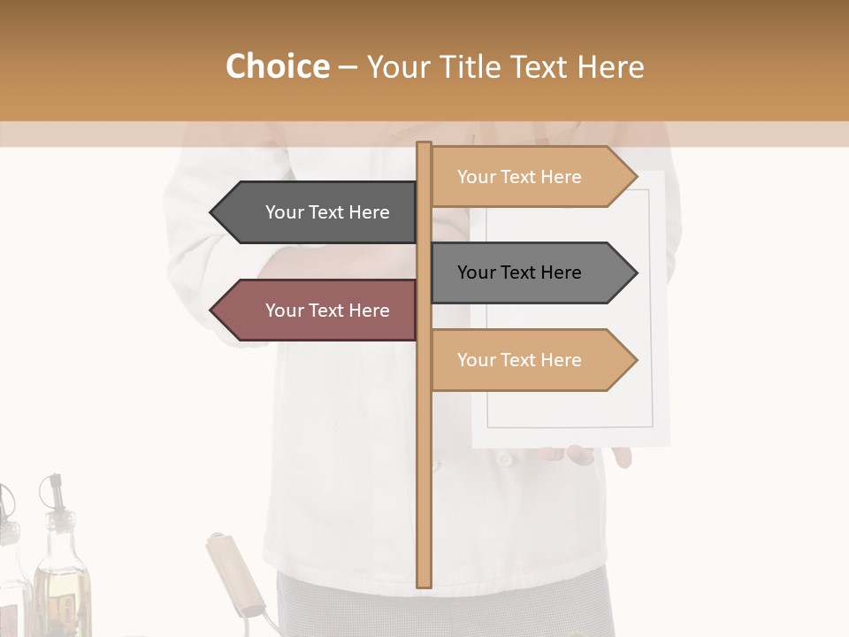 Chef Pizza Male PowerPoint Template