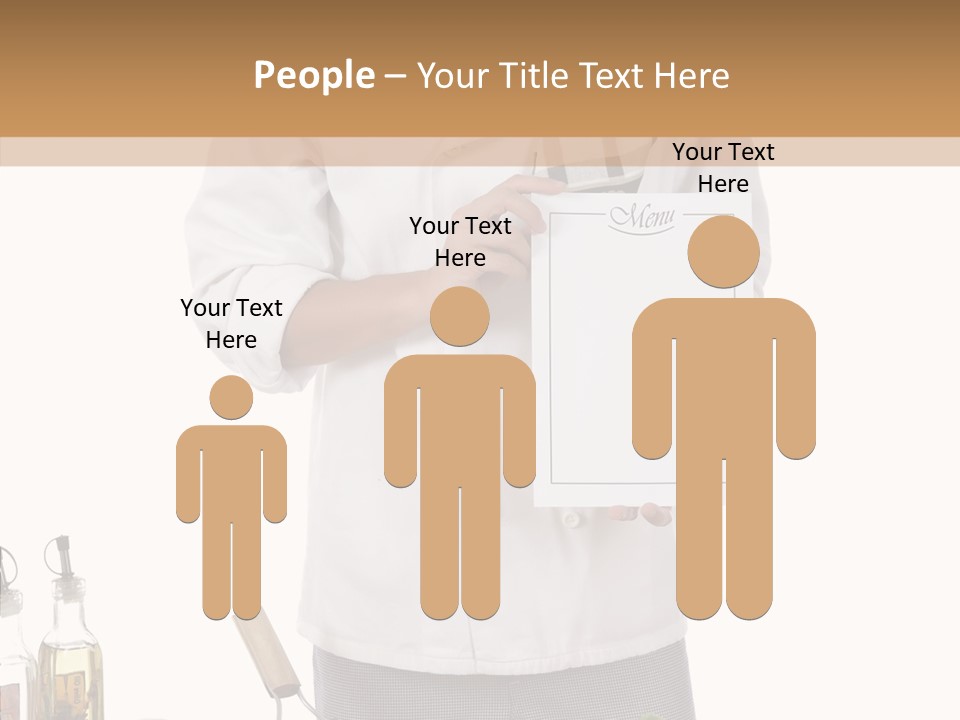 Chef Pizza Male PowerPoint Template