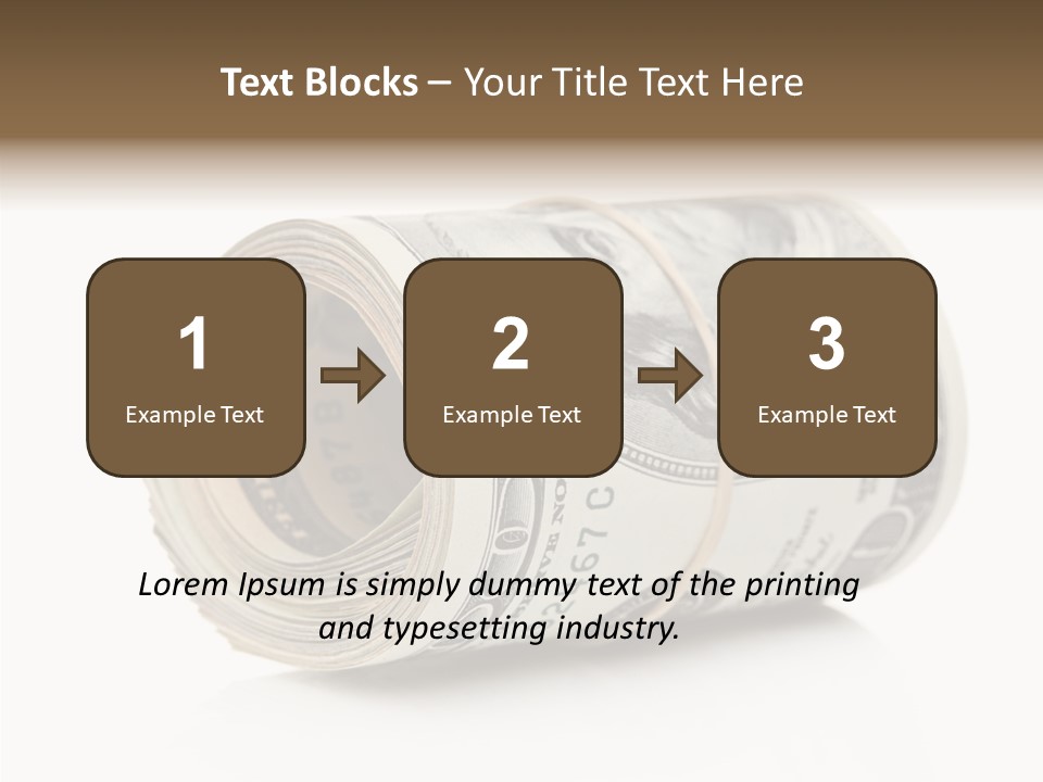 Detail Cash Bundle PowerPoint Template