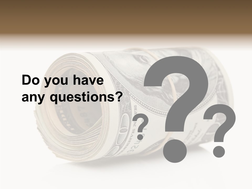 Detail Cash Bundle PowerPoint Template