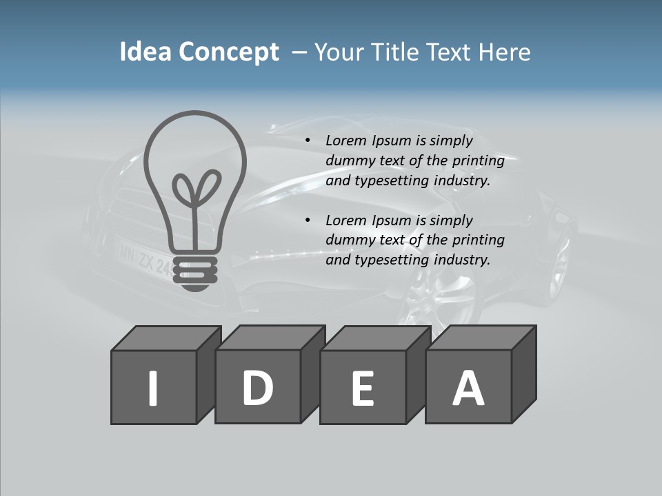 Concept Tires Design PowerPoint Template