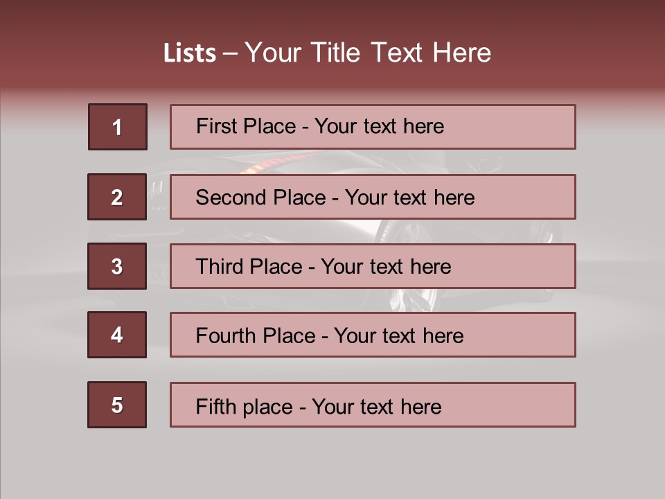 Project Sports Way PowerPoint Template