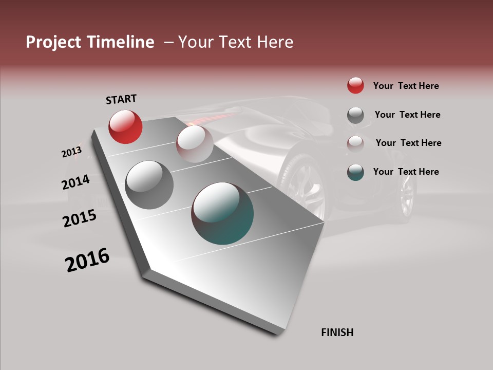 Project Sports Way PowerPoint Template