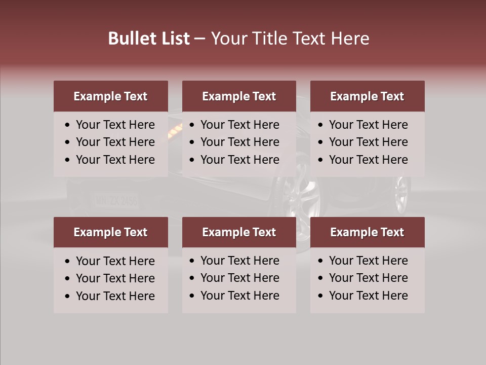 Project Sports Way PowerPoint Template