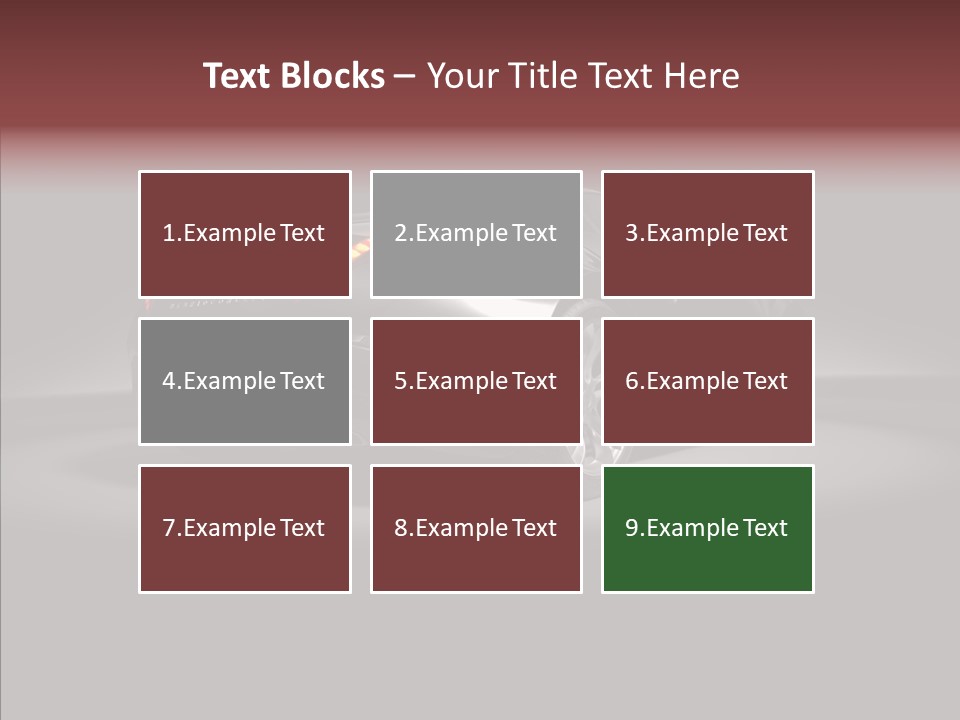 Project Sports Way PowerPoint Template
