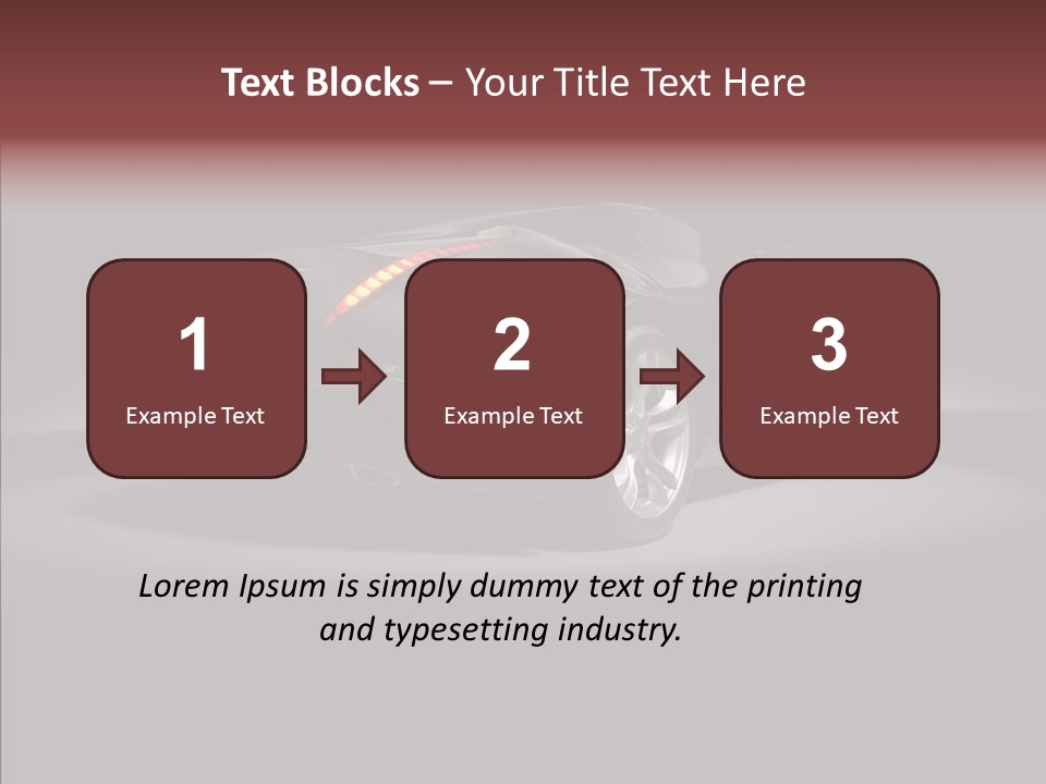 Project Sports Way PowerPoint Template