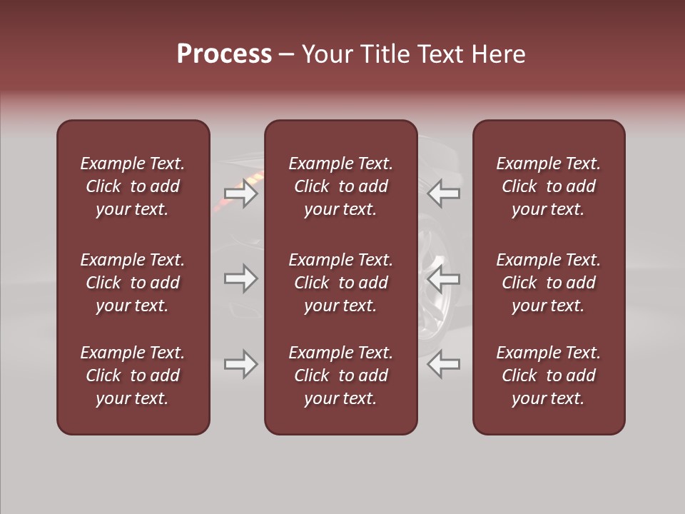 Project Sports Way PowerPoint Template