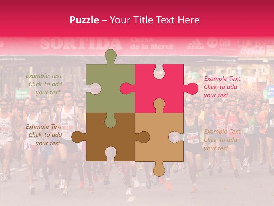 Sweat Health Barcelona PowerPoint Template