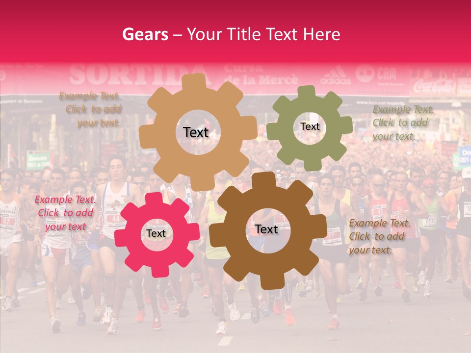 Sweat Health Barcelona PowerPoint Template