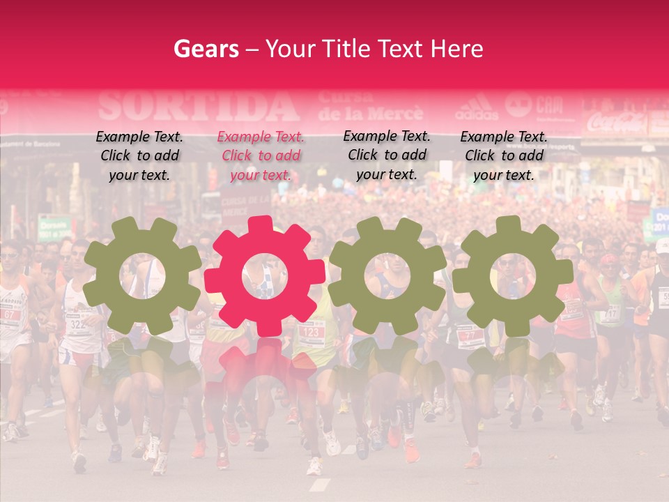 Sweat Health Barcelona PowerPoint Template