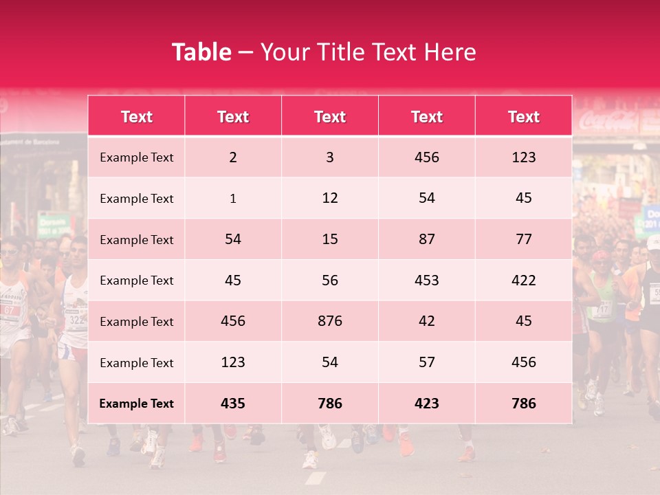 Sweat Health Barcelona PowerPoint Template