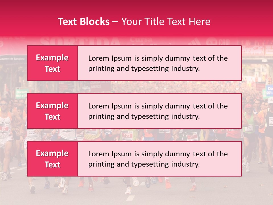 Sweat Health Barcelona PowerPoint Template