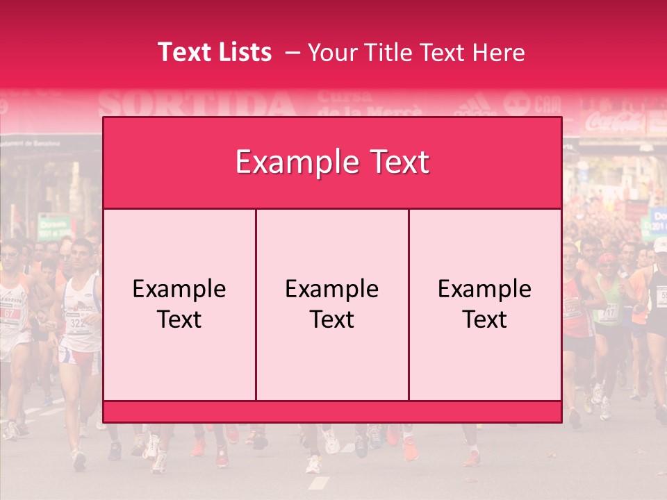 Sweat Health Barcelona PowerPoint Template