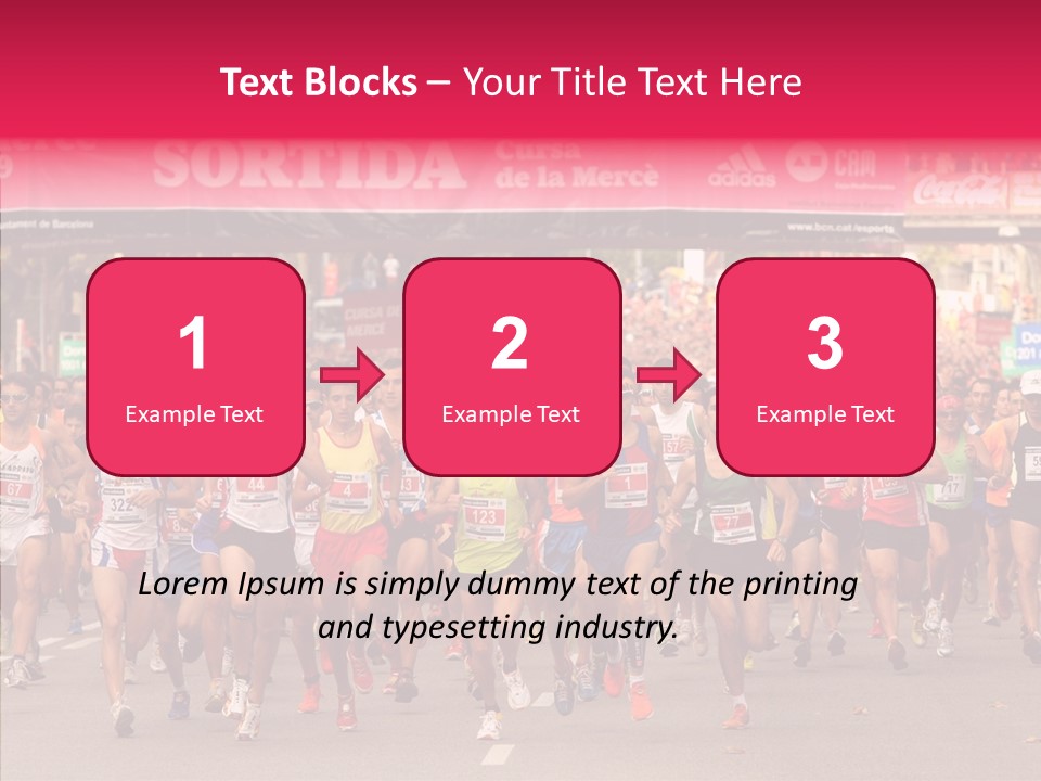 Sweat Health Barcelona PowerPoint Template