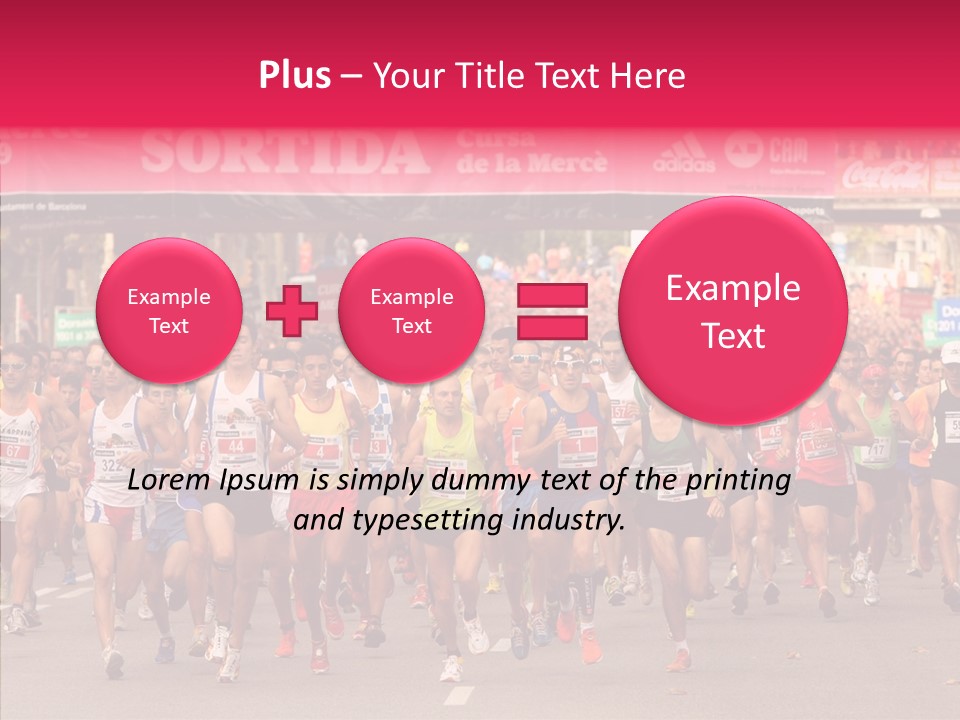 Sweat Health Barcelona PowerPoint Template