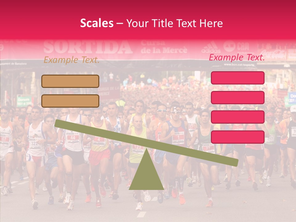 Sweat Health Barcelona PowerPoint Template