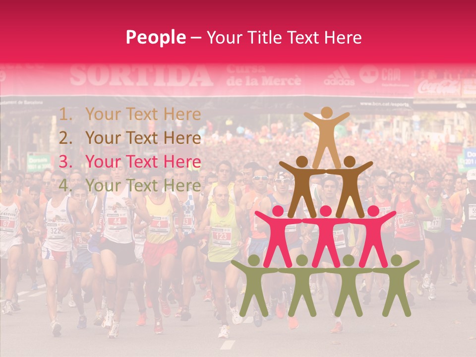 Sweat Health Barcelona PowerPoint Template