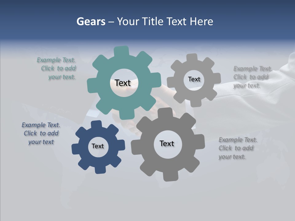 Togetherness Achievement Person PowerPoint Template