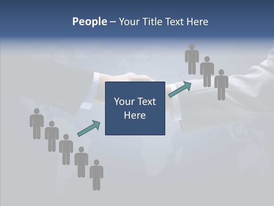 Togetherness Achievement Person PowerPoint Template