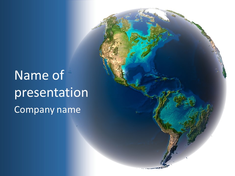 Equator Island Geography PowerPoint Template