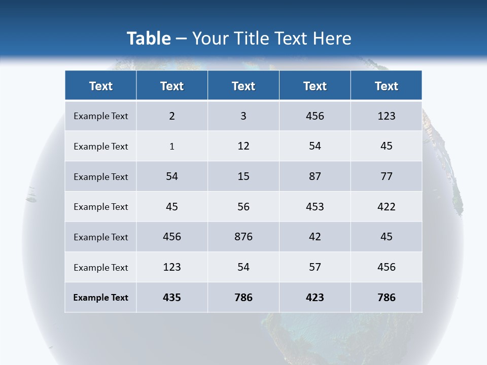 Equator Island Geography PowerPoint Template