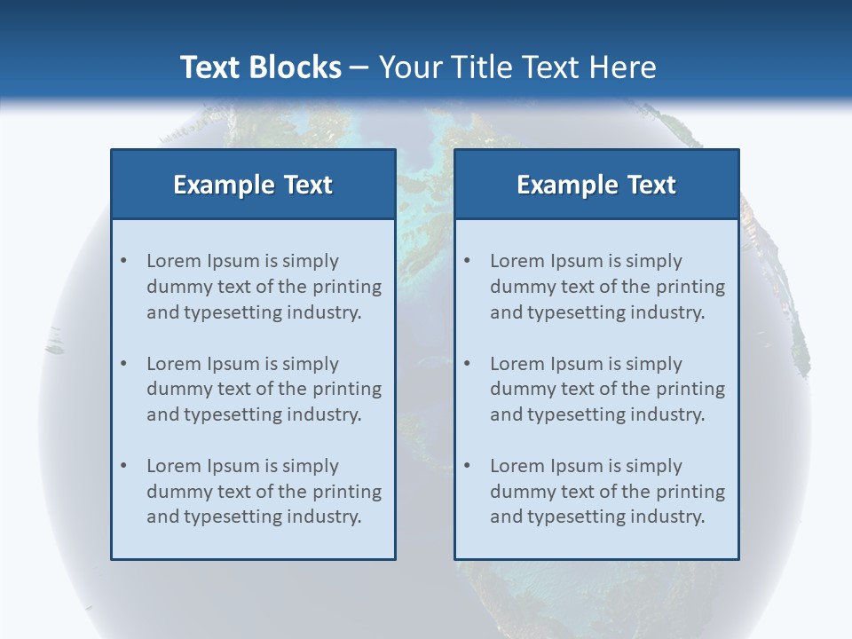 Equator Island Geography PowerPoint Template