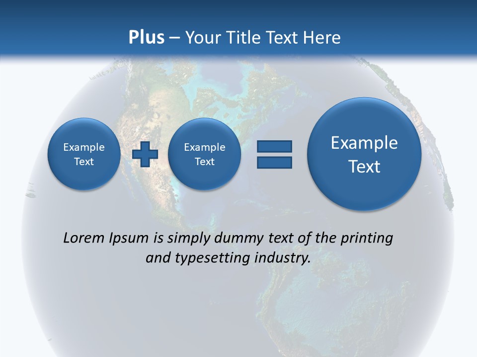 Equator Island Geography PowerPoint Template