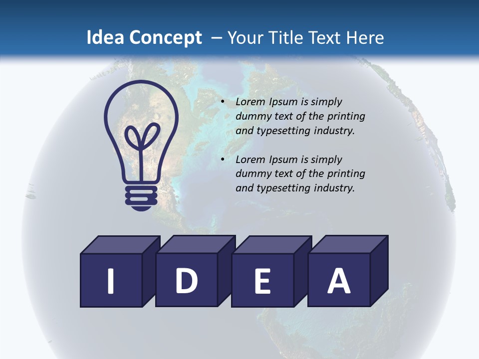 Equator Island Geography PowerPoint Template