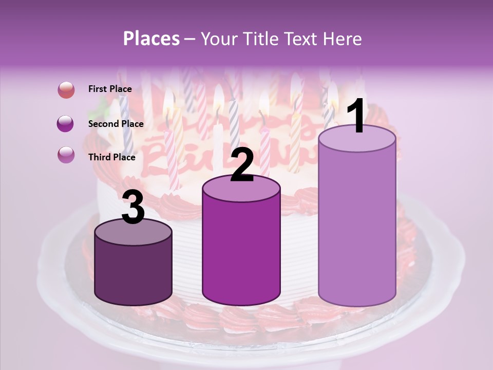 Colorful Vanilla Words PowerPoint Template