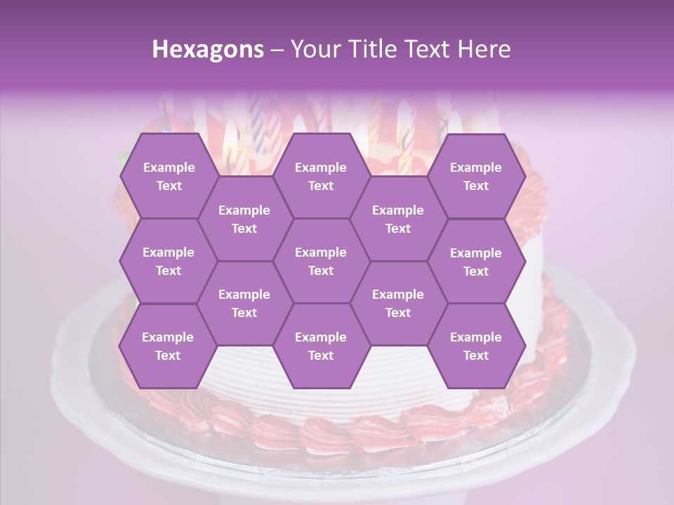 Colorful Vanilla Words PowerPoint Template