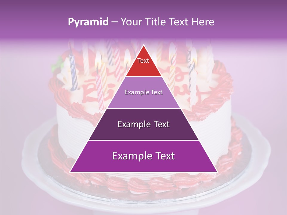 Colorful Vanilla Words PowerPoint Template