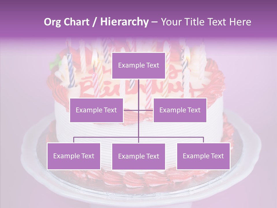 Colorful Vanilla Words PowerPoint Template