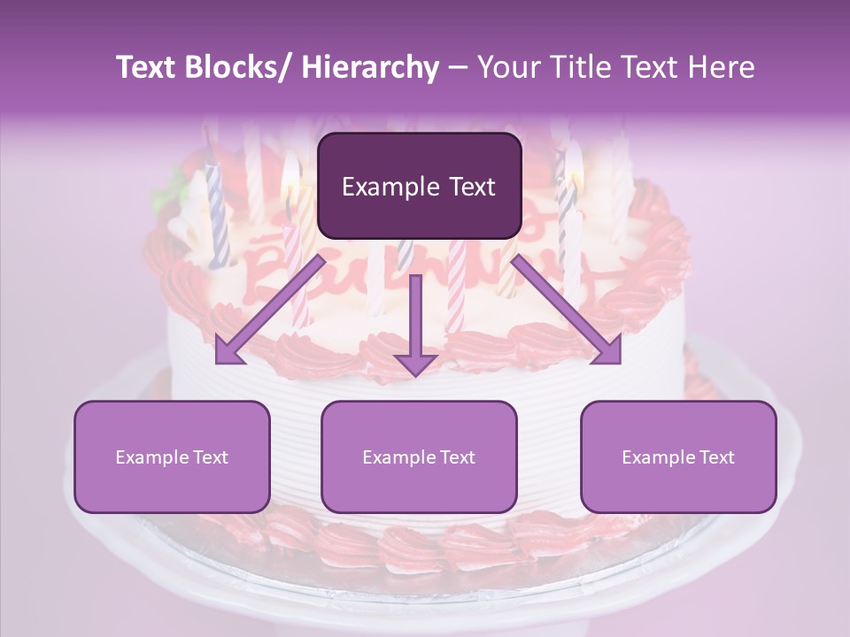 Colorful Vanilla Words PowerPoint Template