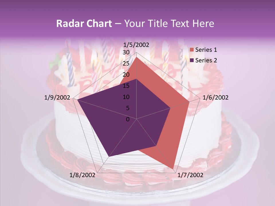 Colorful Vanilla Words PowerPoint Template