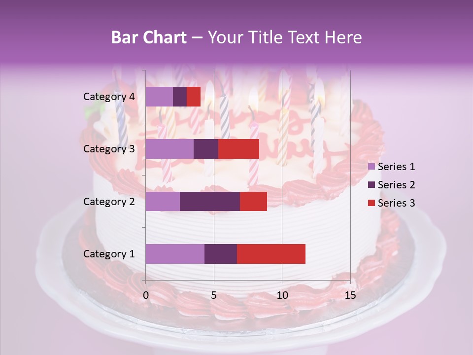 Colorful Vanilla Words PowerPoint Template