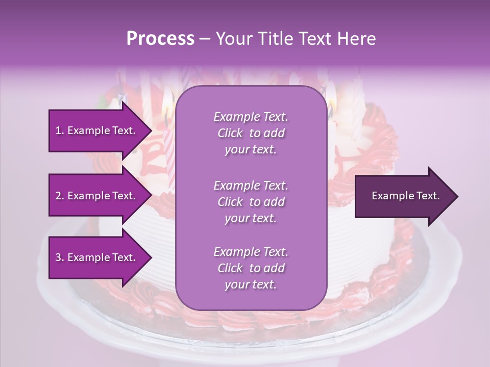 Colorful Vanilla Words PowerPoint Template