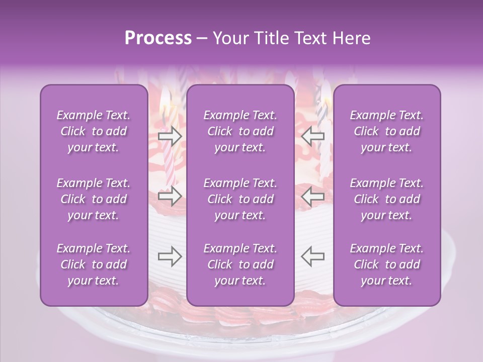 Colorful Vanilla Words PowerPoint Template