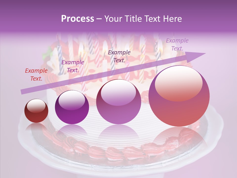 Colorful Vanilla Words PowerPoint Template