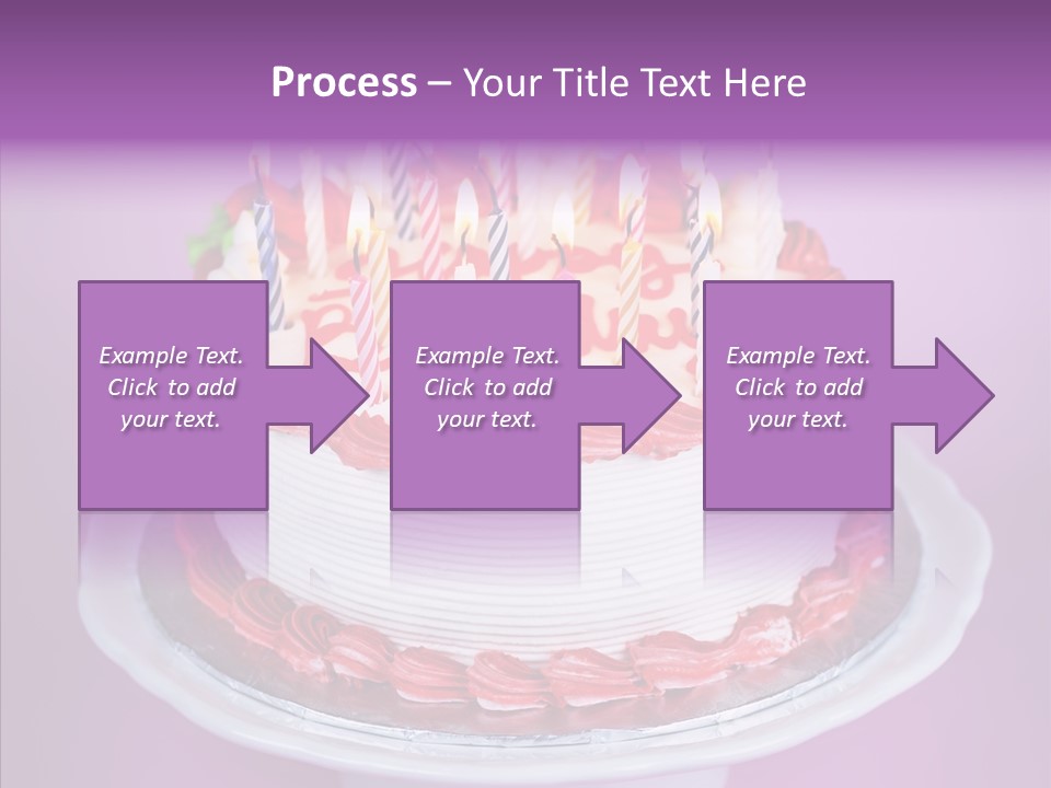 Colorful Vanilla Words PowerPoint Template