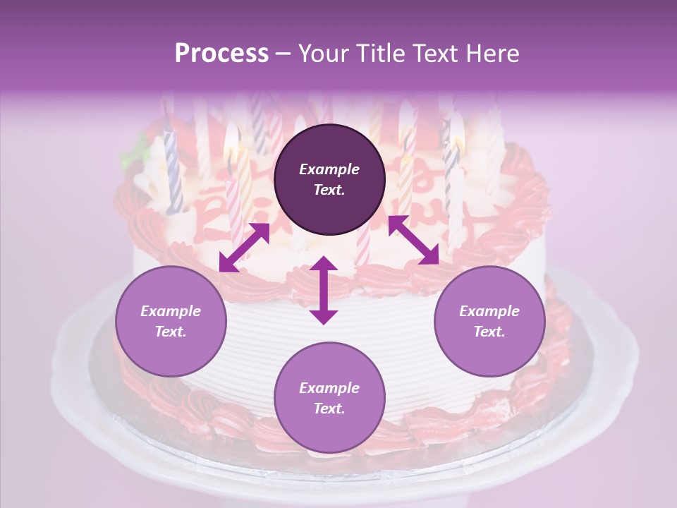 Colorful Vanilla Words PowerPoint Template