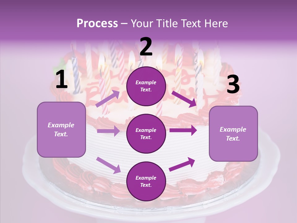 Colorful Vanilla Words PowerPoint Template