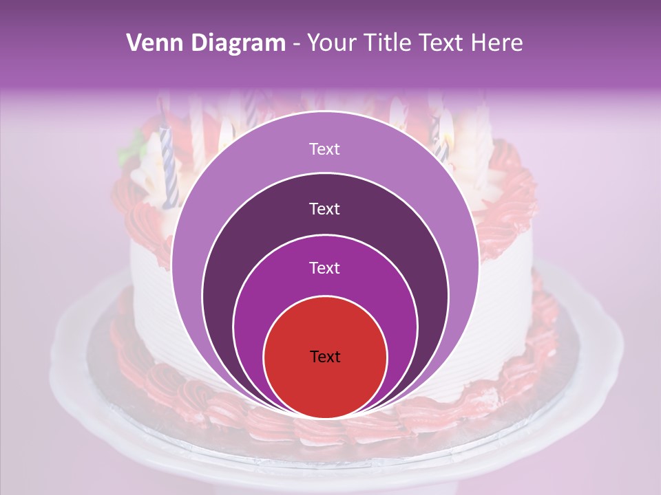 Colorful Vanilla Words PowerPoint Template