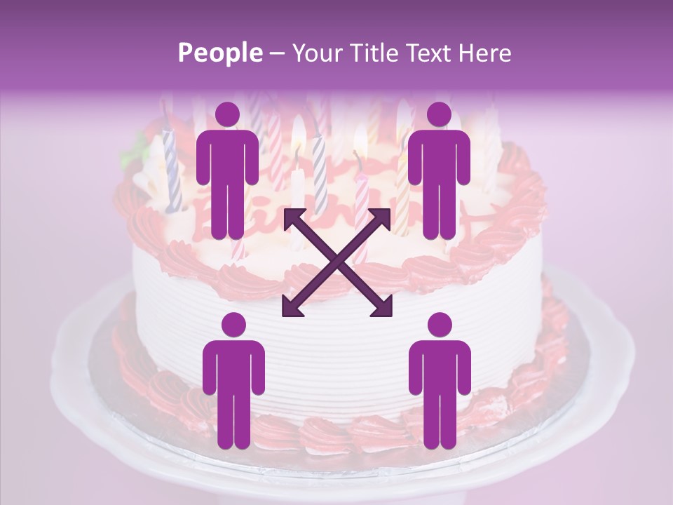 Colorful Vanilla Words PowerPoint Template