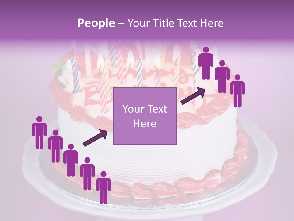 Colorful Vanilla Words PowerPoint Template