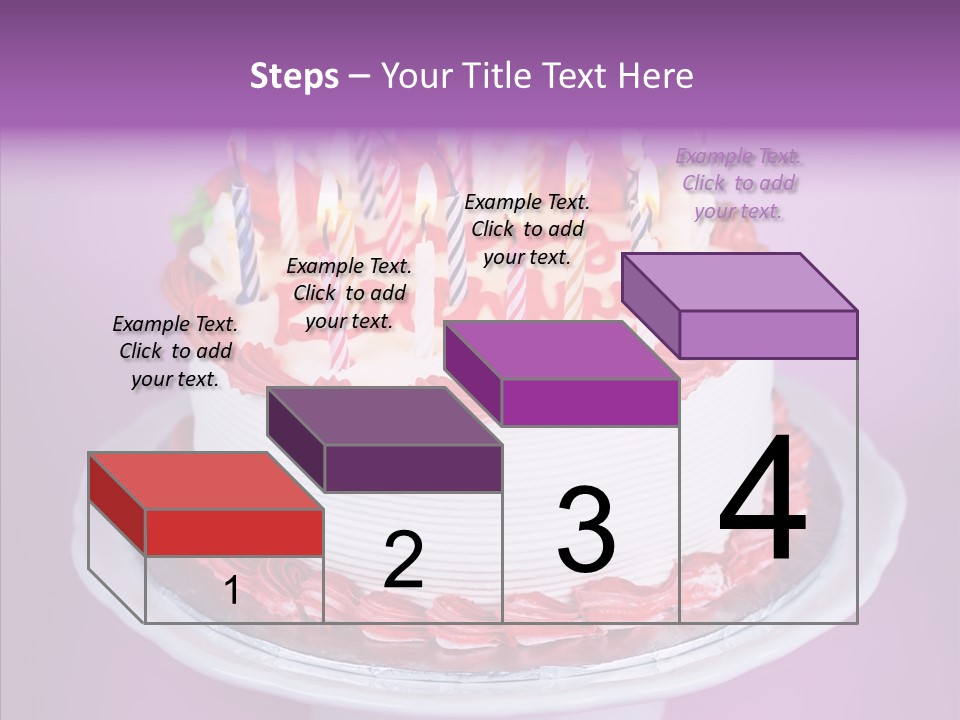 Colorful Vanilla Words PowerPoint Template