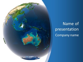 Flood Climate Sea PowerPoint Template