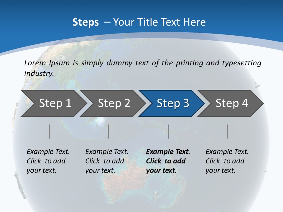 Flood Climate Sea PowerPoint Template