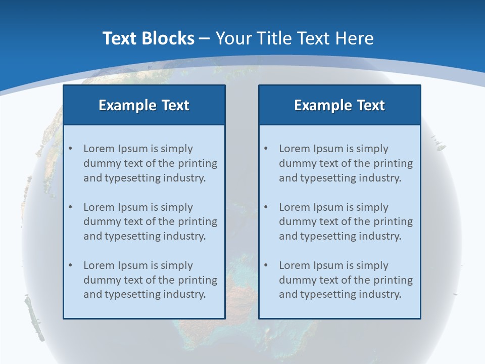 Flood Climate Sea PowerPoint Template